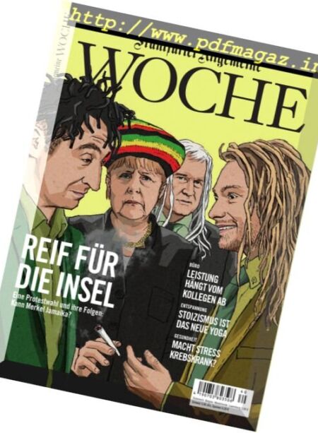 Frankfurter Allgemeine Woche – 29 September 2017 Cover