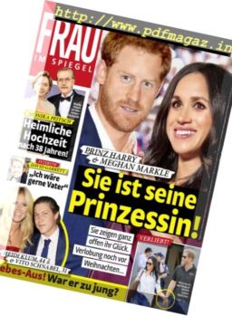 Frau im Spiegel – 4 Oktober 2017
