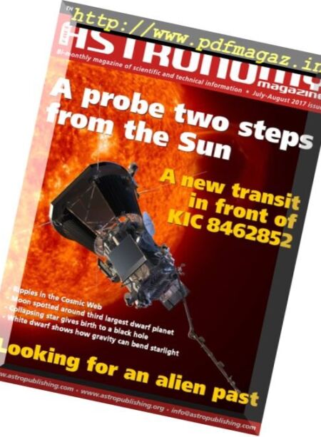 Free Astronomy Magazine – July-August 2017 Cover