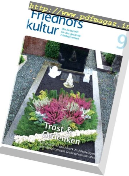 Friedhofskultur – September 2017 Cover