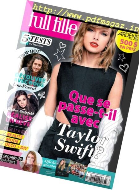 Full Fille – Octobre-Novembre 2017 Cover