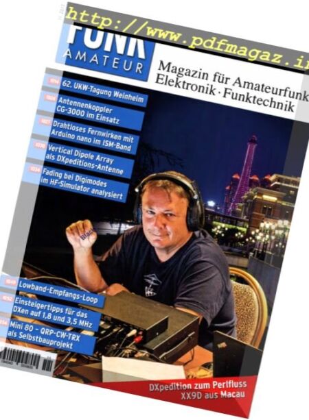 Funkamateur – November 2017 Cover