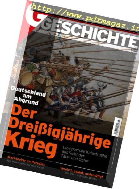 G Geschichte Germany – November 2017 Cover