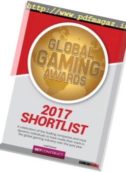 Gambling Insider – Global Gaming Awards Shortlist 2017