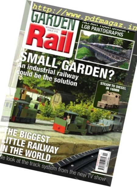 Garden Rail – November 2017 Cover