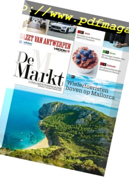 Gazet van Antwerpen De Markt – 7 oktober 2017 Cover