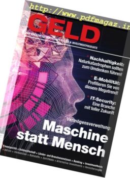Geld Magazin – September 2017