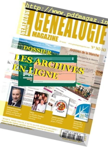 Genealogie – Hors-Serie – Octobre-Novembre 2017 Cover
