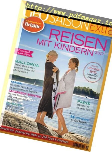 GEO Saison Extra – Januar 2017 Cover