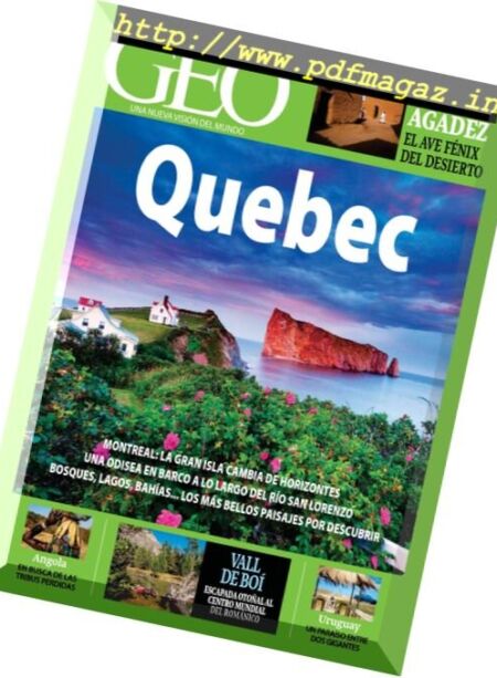 Geo Spain – octubre 2017 Cover