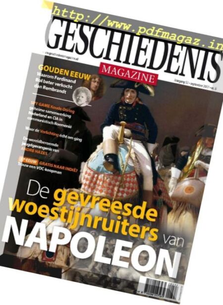 Geschiedenis – September 2017 Cover