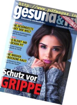 Gesund & Fit – 23 Oktober 2017