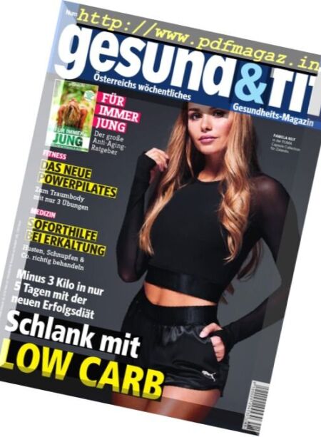 Gesund & Fit – 9 Oktober 2017 Cover