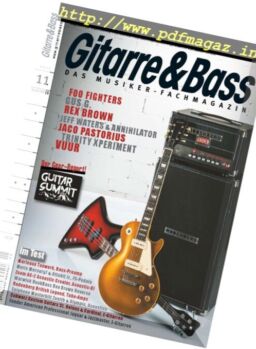 Gitarre & Bass – November 2017