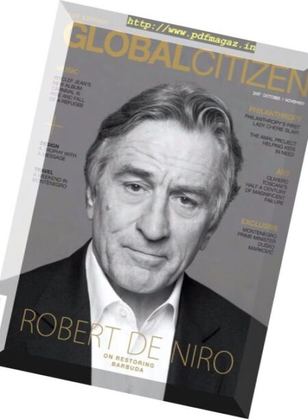 Global Citizen – October-November 2017 Cover