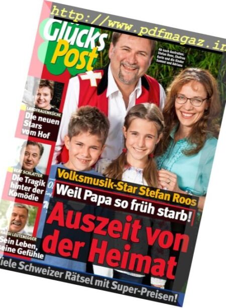 Gluckspost – 28 September 2017 Cover