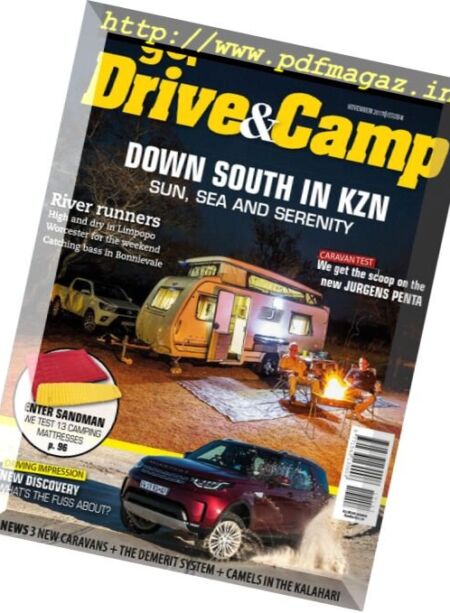 Go! Drive & Camp – November 2017 Cover