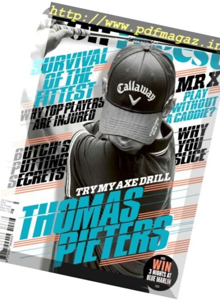 Golf Digest South Africa – October 2017 Cover