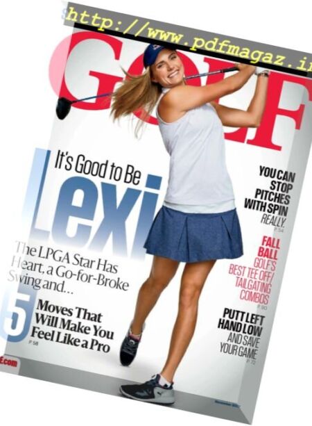 Golf Magazine USA – November 2017 Cover