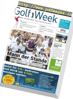 Golf Week – 20 Oktober 2017