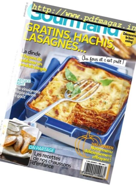 Gourmand – 11 au 24 Octobre 2017 Cover