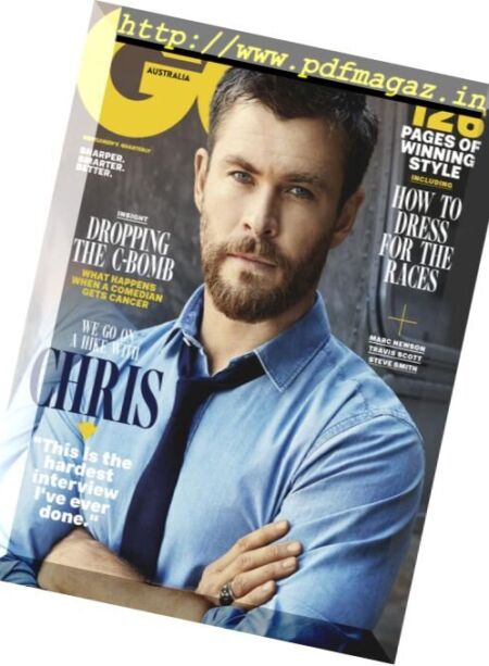 GQ Australia – November 2017 Cover