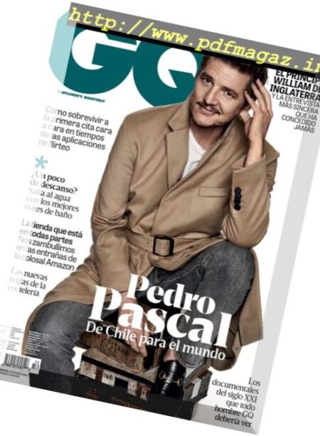 GQ Latinoamerica – diciembre 2017 Cover