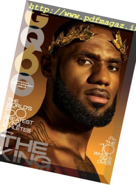 GQ USA – November 2017 Cover