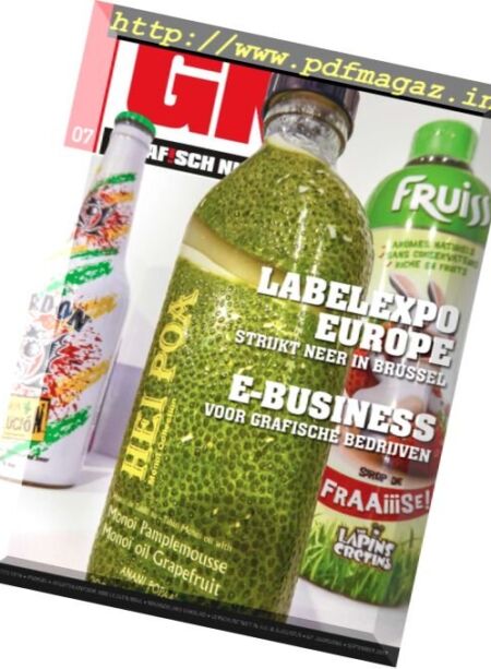 Grafisch Nieuws – September 2017 Cover