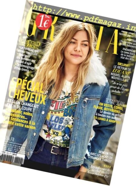 Grazia France – 27 octobre 2017 Cover