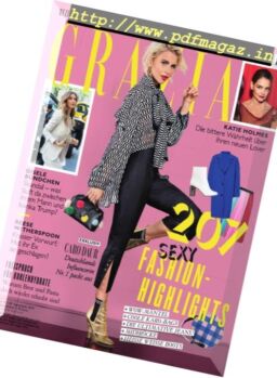 Grazia Germany – 28 September 2017