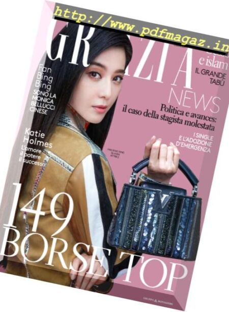 Grazia Italia – 12 Ottobre 2017 Cover
