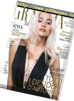 Grazia Italia – 28 Settembre 2017