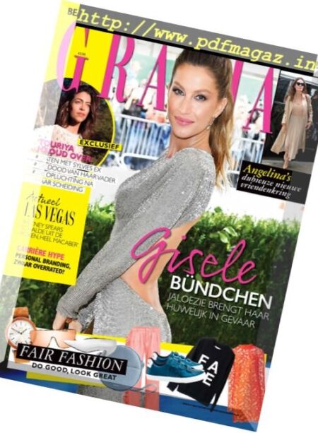 Grazia Netherlands – 11 Oktober 2017 Cover