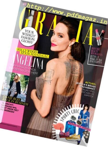 Grazia Netherlands – 18 oktober 2017 Cover