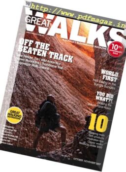 Great Walks – October-November 2017
