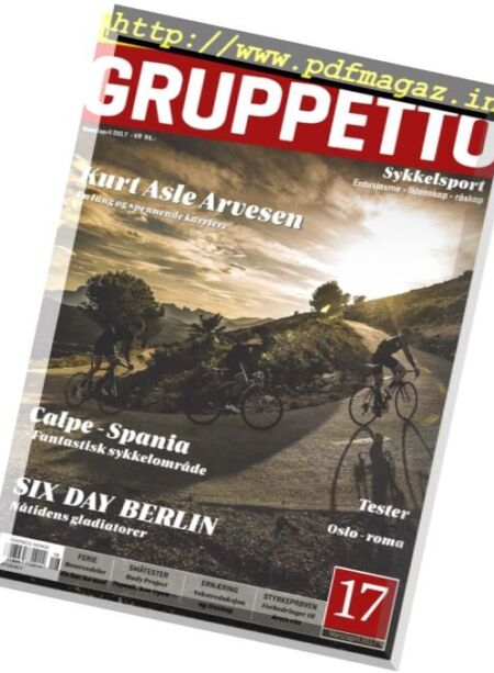 Gruppetto – Mars-April 2017 Cover