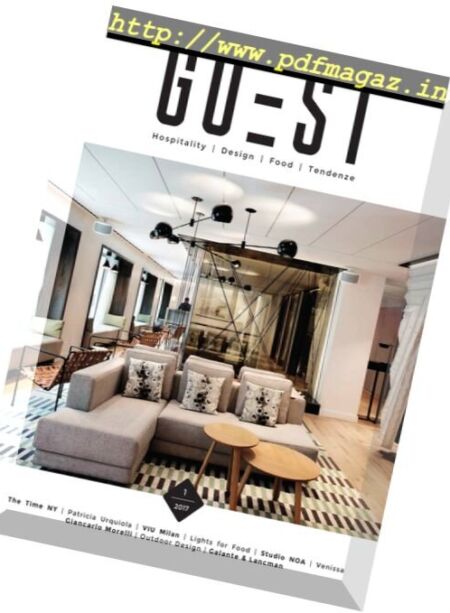 Guest Magazine – Ottobre 2017 Cover