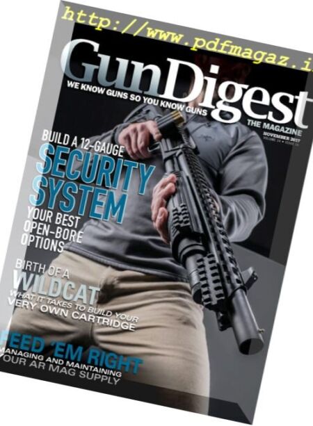 Gun Digest – November 2017 Cover