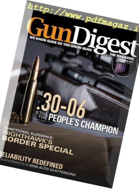 Gun Digest – October 2017 Cover