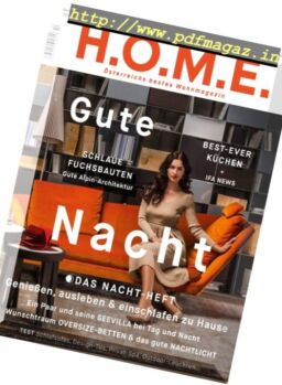 H.O.M.E. Austria – Oktober 2017