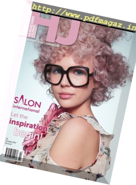 Hairdressers Journal – October 2017 Cover