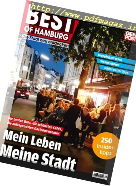 Hamburger Morgenpost Best of Hamburg – Herbst-Winter 2017 Cover