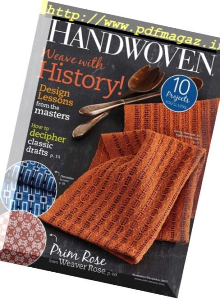 Handwoven – November-December 2017 Cover