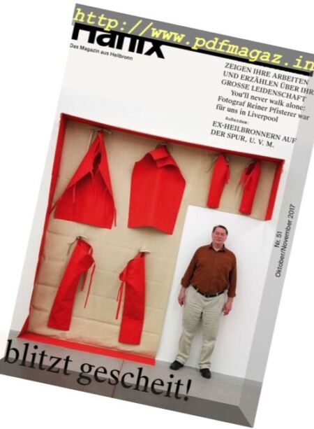 Hanix – Oktober-November 2017 Cover