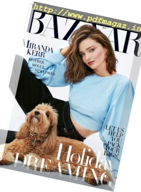 Harper’s Bazaar Australia – November 2017 Cover