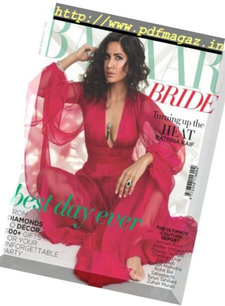 Harper’s Bazaar Bride – October 2017 Cover
