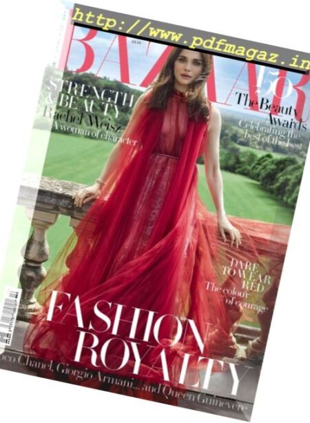 Harper’s Bazaar UK – October 2017 Cover
