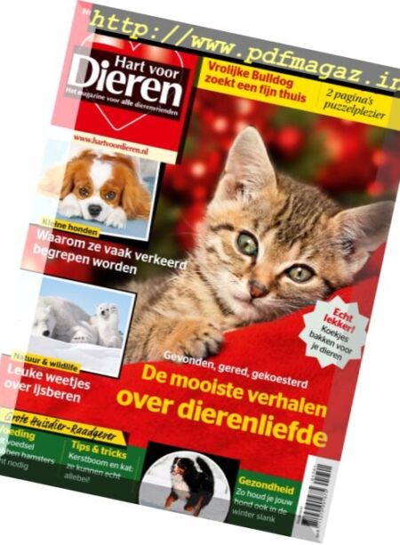 Hart voor Dieren – Januari 2017 Cover