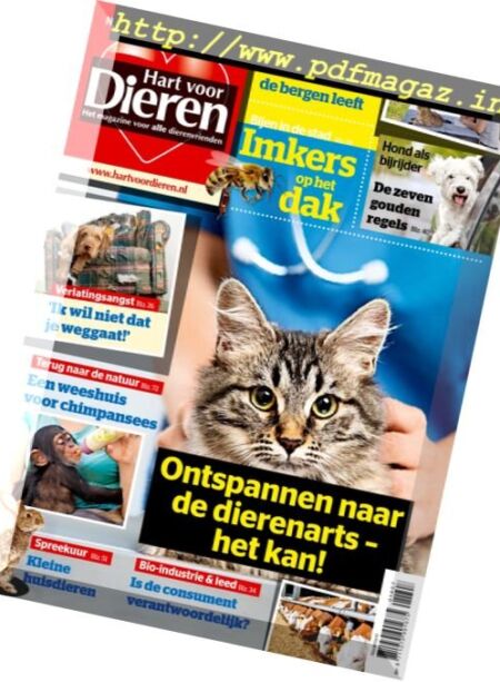Hart voor Dieren – Juli 2016 Cover